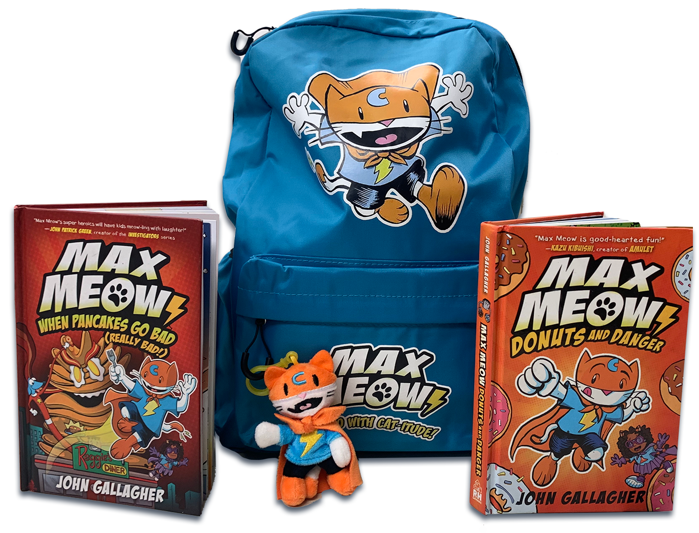 maxpack Max MeowGraphic Novel Serioes by John Gallagher - Max Pack